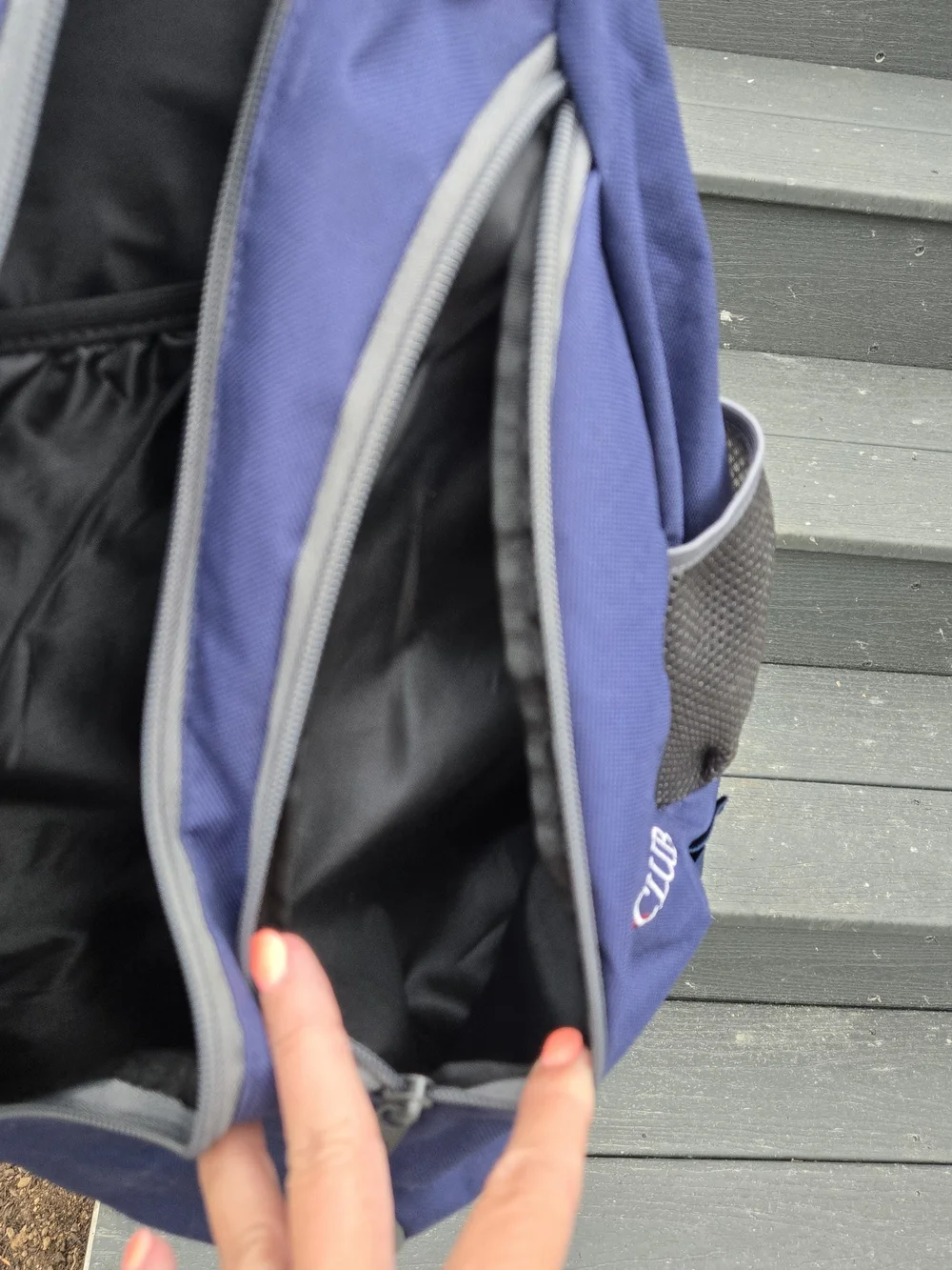 Disney Cruise Line Castaway Club Navy Sling Backpack